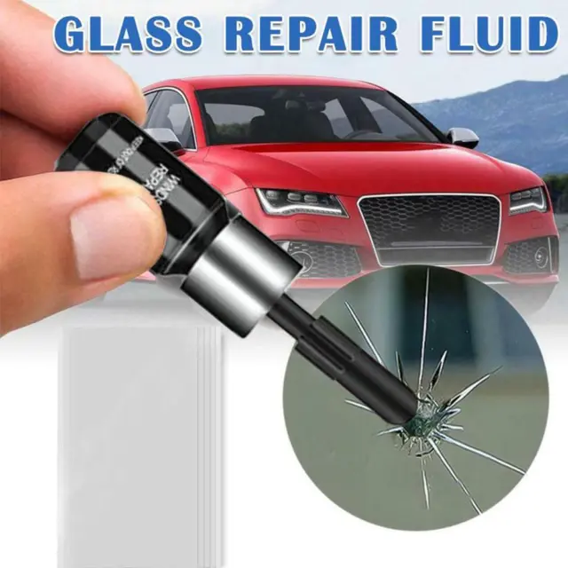 Car Window Glass Crack Chip Resin Windscreen Windshield Repair DIY Tool Kit