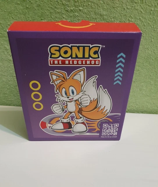 SONIC THE HEDGEHOG McDonald's Surprises Happy Meal New Tails Racer A ...