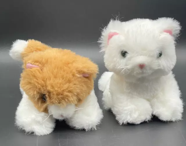 American Girl Doll 2 Kitty Cat Kitten Plush 2019 GJH70 Small White Brown
