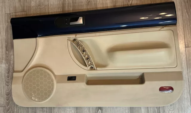 03-10 VW Convertible Beetle Power Door Panel Beige/Blue PASSANGER RH 03-10 VW Convertible Beetle Power Door Panel Beige/Blue PASSANGER RH
