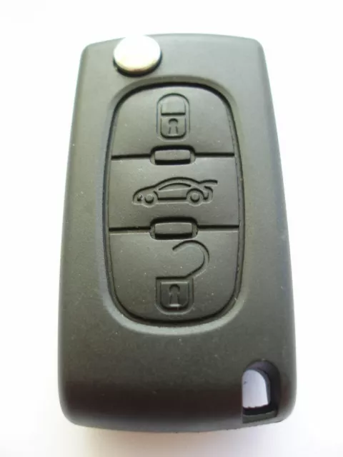 RFC 3 Tasten Flip Key Case für Peugeot 407 307 CC 308 SW 207 SW Fernbedienung Anhänger