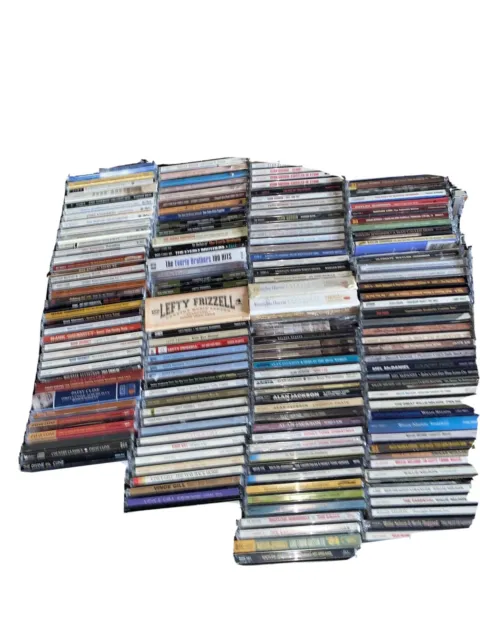 Country Music CDs-Used,Various artists.Discount for multi buy