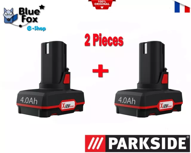 PARKSIDE® Lot Batterie 12 V 4Ah + Chargeur 12V / 12V Battery 4Ah +