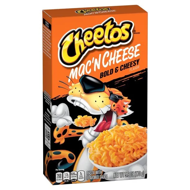 Cheetos Bold & Cheesy Geschmack Mac 'N Käse 174ml X2 Boxen Mhd 06/2023