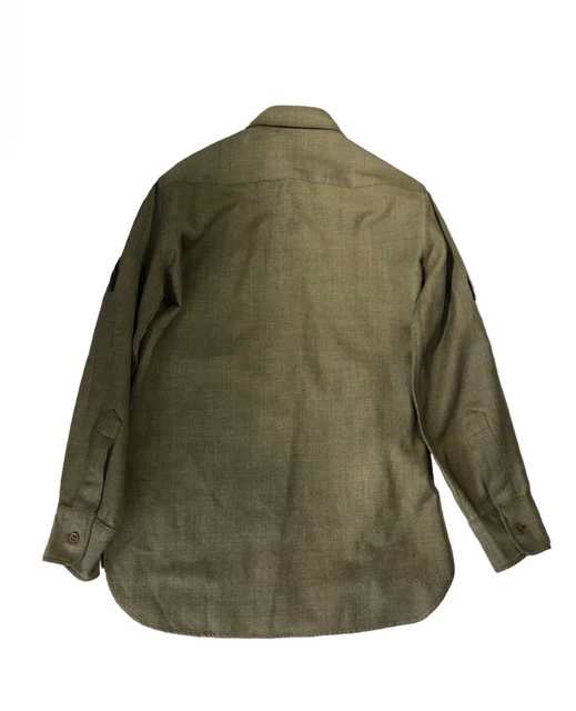 Chemise Manche US Marines - Caporal - Taille XS - Beige - Vintage