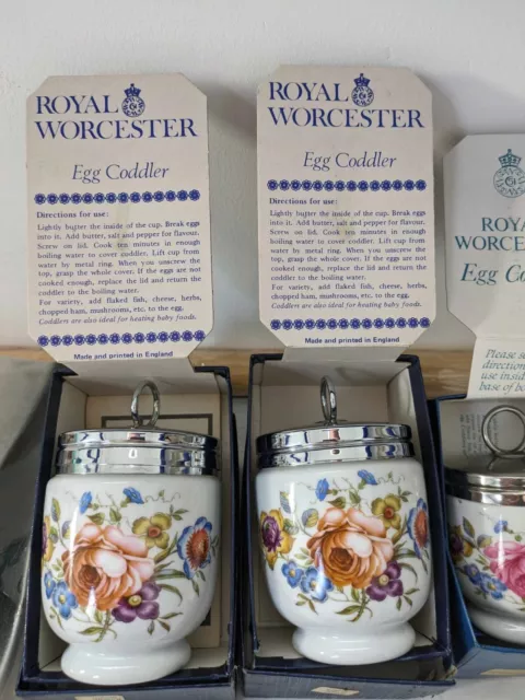 Egg coddler Royal Worcester