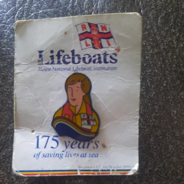 RNLI Lifeboats 175 Years No 2 of 6 Arun Class Lapel Pin Badge VGC