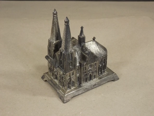 Kölner Dom Zinnmodell Modell alt Kirche Devotionalien