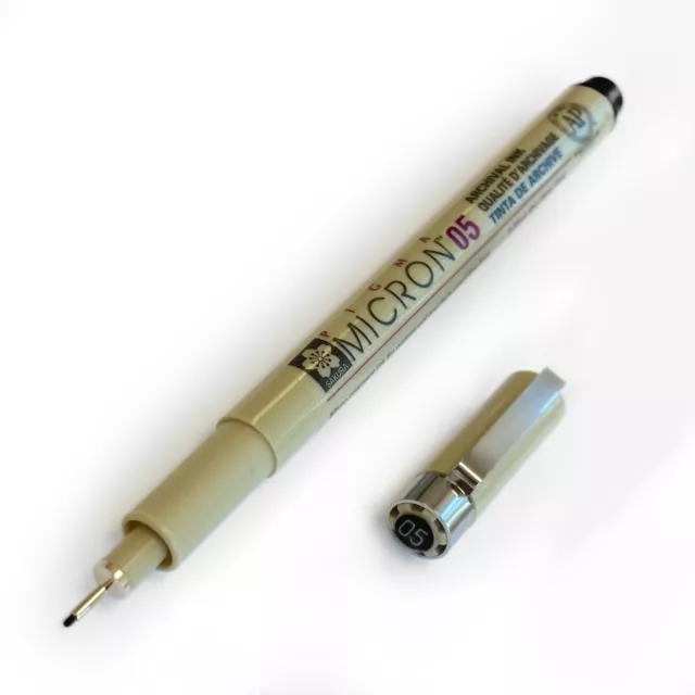 Sakura Pigma Micron Pigment Drawing Fineliner Pen - XSDK05 - 0.45mm -All Colours