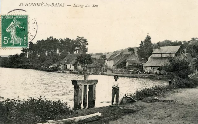 *28184 cpa Saint Honoré les Bains - Etang du Seu