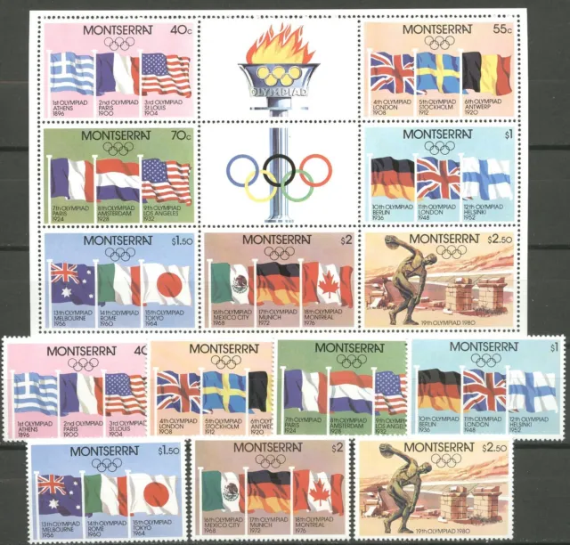 Olympiade, Olympic Games 1980 - Montserrat - ** MNH