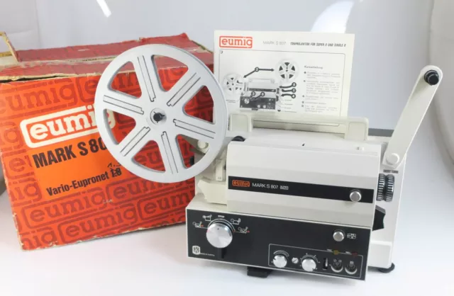 Eumig Mark S 807 Sound Super 8 Tonfilmprojektor Im Originalkarton
