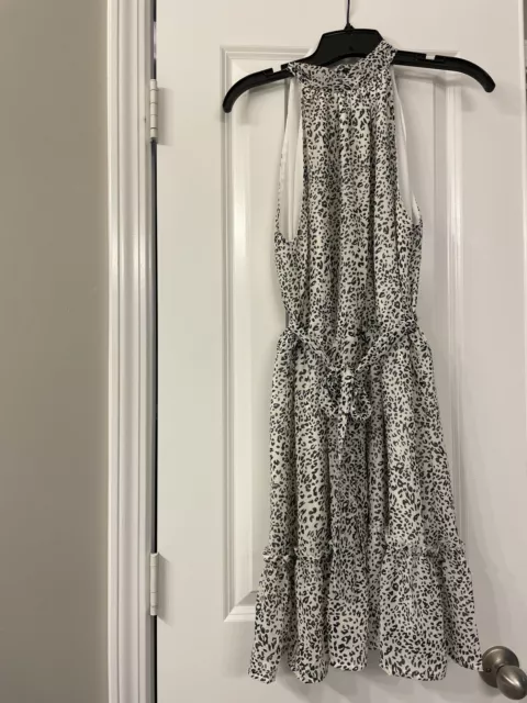 New without tags. Women’s Animal Print halter dress/cocktail Dress. Size Small