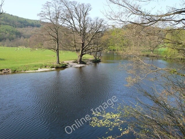 Photo 6x4 The River Dee Llangollen The placid river Dee just before reach c2011