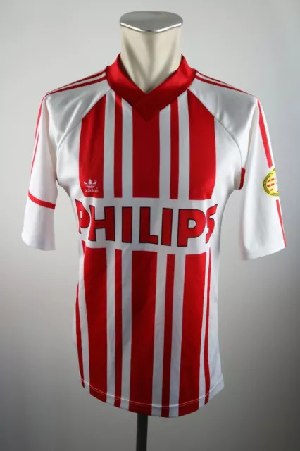 PSV Eindhoven Trikot Gr. M #8 1989-1990 Jersey Adidas Home Shirt Philips