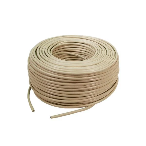 Cable Ethernet CAT6 UTP 1000 Pies (305m) - 23AWG, CCA, Sin Conectores, Para Instalación