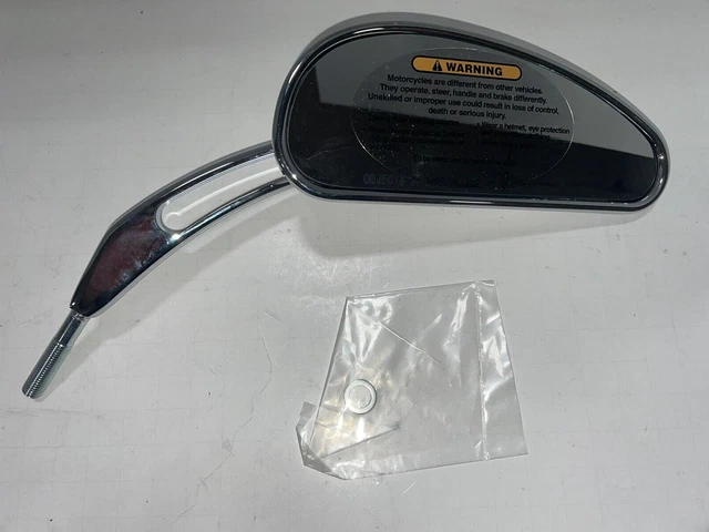 Genuine Harley Davidson Slotted Stem Profile Custom Right Mirror 92062-06A Nice!