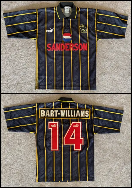Sheffield Wednesday Chris Bart-Williams Away Shirt 1993/1994/1995 Size S