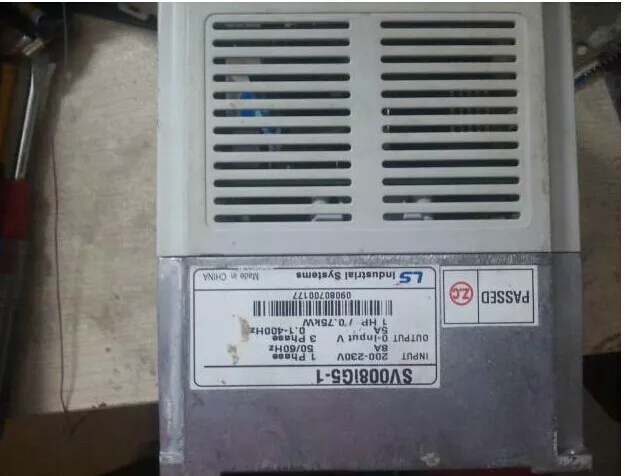 1PC LG SV008iG5-1 220V-0.75KW Inverter USED tested