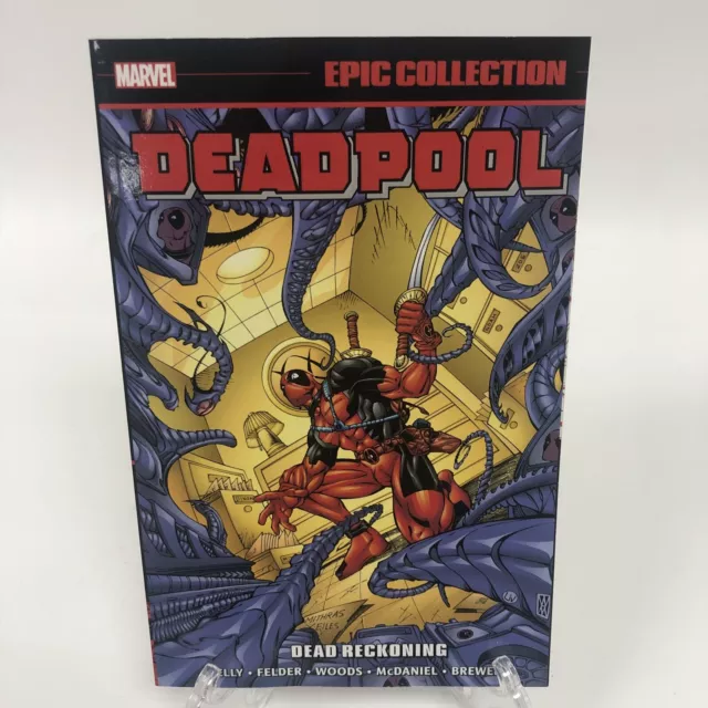 DAMAGED Deadpool Epic Collection Vol 4 Dead Reckoning Marvel Comics TPB