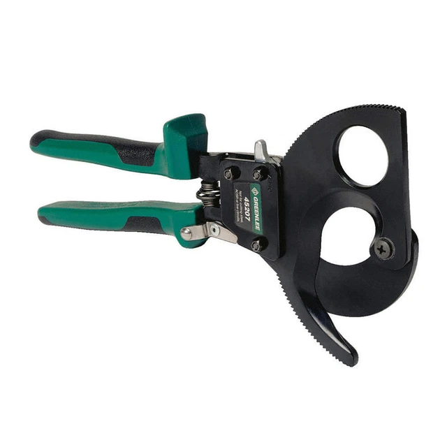 GREENLEE 45207 Ratchet Cable Cutter,Center Cut,11 In