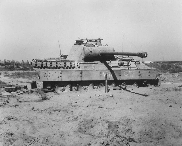 WW2 WWII Photo  Captured German Panther Pz.KpfW. V World War Two Panzer 4389