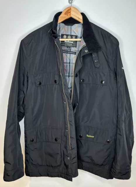 Barbour “retail Ratcliffe” Waterproof Jacket Black Mens Medium