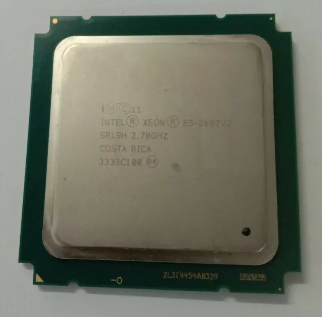 Matching Pair Intel Xeon E5-2697 V2 2.70GHz 12 Core CPU SR19H LGA 2011 PROCESSOR