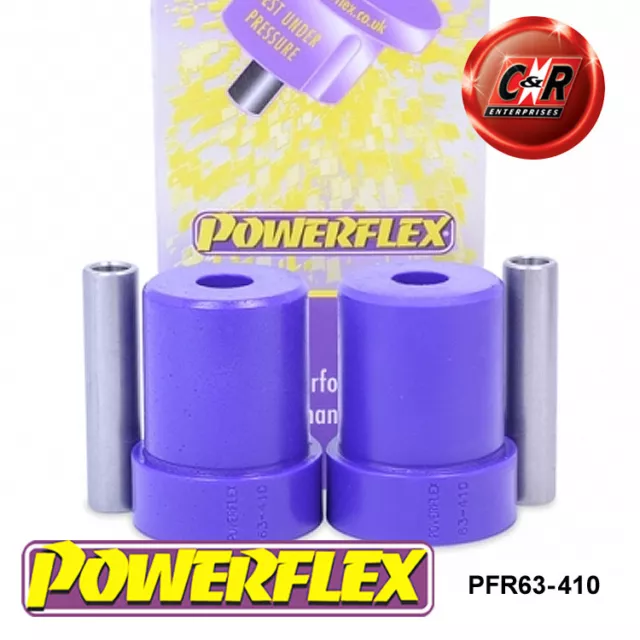 Powerflex Arrière Faisceau Bagues de Support Pour MG ZR PFR63-410