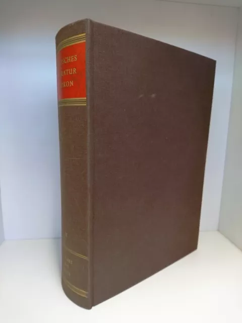 Heinz Rupp Deutsches Literatur-Lexikon Bd. 10., Lucius - Myss