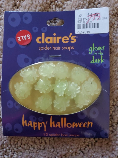 Claire's Spider Hair Snaps