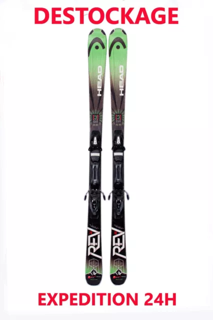 ski adulte occasion HEAD " REV 78 " taille: 170 cm = 1 mètre 70 + fixations