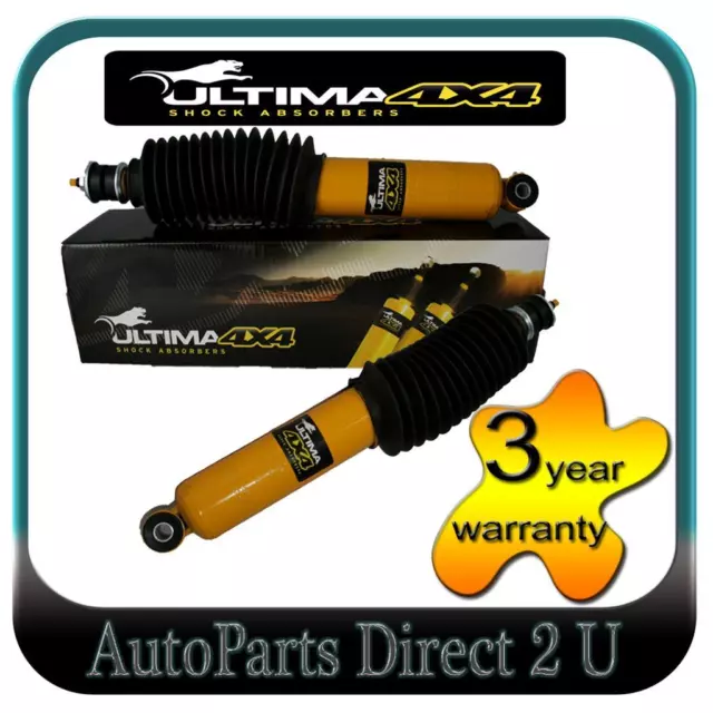 Ultima Front Pair Heavy Duty Shock Absorbers Ford Courier Super Cab Pg 2002-2006