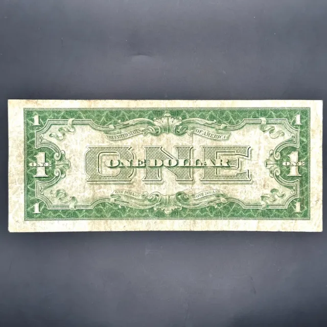 1934 $1 Silver Certificate-Funny Back Note ~ Blue Seal ~ Blue Seal 2