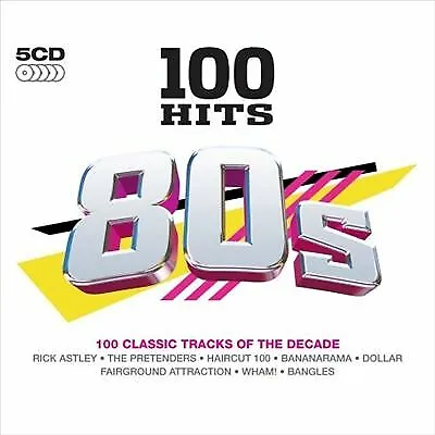 Various Artists : 100 Hits: 80s CD 5 discs (2007) Expertly Refurbished Product