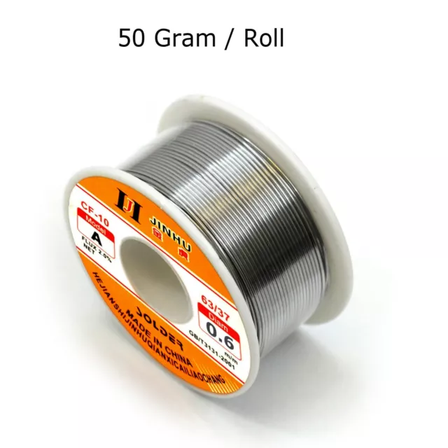 Quality Rosin Soldering Flux Paste Solder Welding Grease 50G + Wire 3