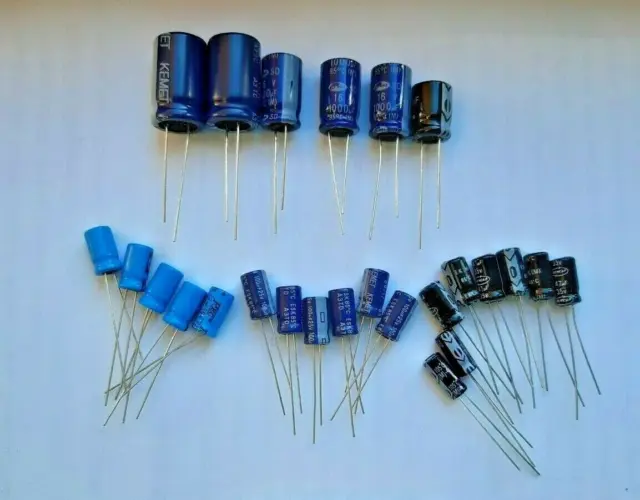 Commodore Amiga 500 repair kit capacitor A500 all revison 3/5/6A/7/8/8A/8A1 NEW