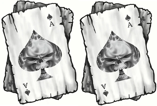 Asso Di Picche, Carte Da Gioco E Dollari Fotografia Stock - Immagine Di - Foto 3