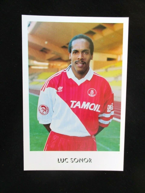 Carte Postale AS Monaco – Saison 1992-1993 – Puel – Excellent État