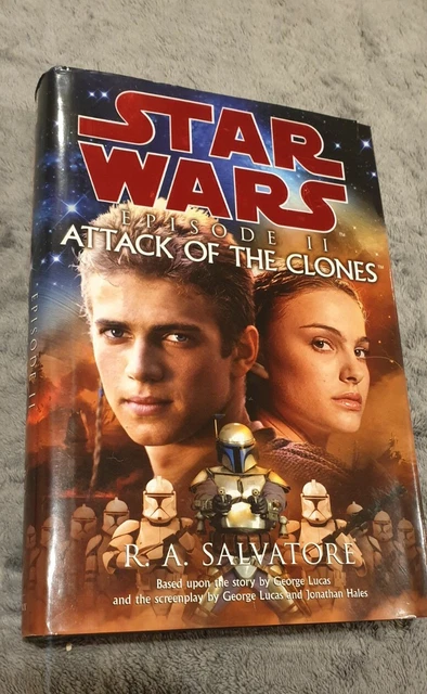 Star Wars Episode II Attack of the Clones by R. A Salvatore - Hardcover - VGC