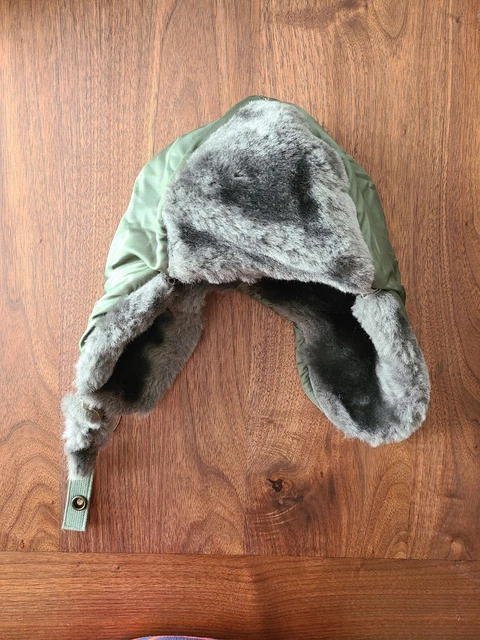 USGI USAF US Air Force Hood Helmet Flyers Winter B-9B Medium 1967 Alpha Ind. USGI USAF US Air Force Hood Helmet Flyers Winter B-9B Medium 1967 Alpha Ind.