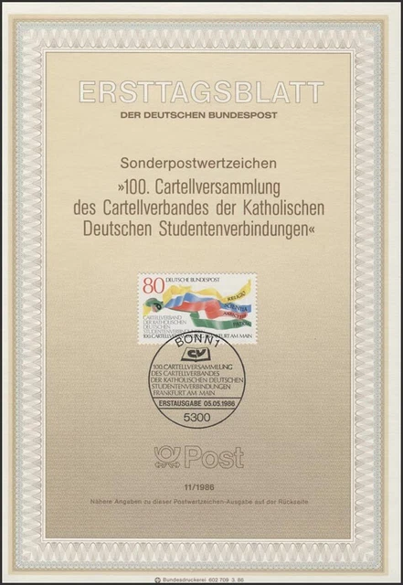 ETB 11/1986 Studentenverbindungen