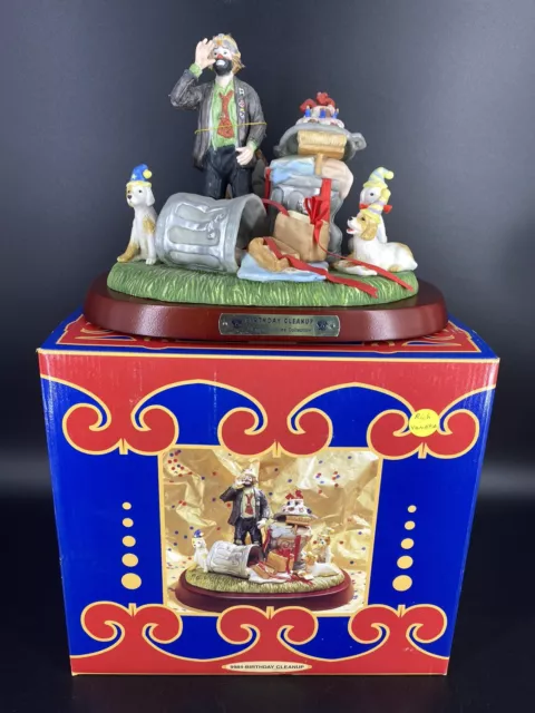 Emmett Kelly Jr Diamond Jubilee EKJ 75th Celebration 9984 Birthday Cleanup MIB