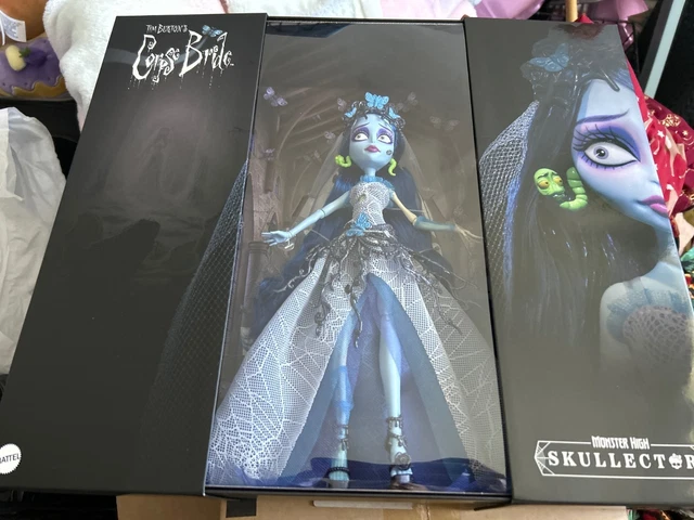 Skullector Box MONSTER HIGH SKULLECTOR Corpse Bride Emily doll brand new in box Mattel ...