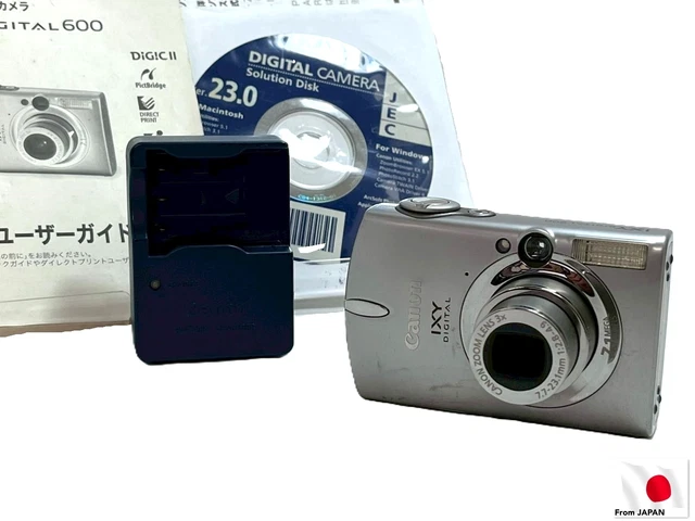 L*y様 A20138 Canon IXY DIGITAL 600 PC1114 Canon IXY DIGITAL600 PC1114 With Box and Manual Operational
