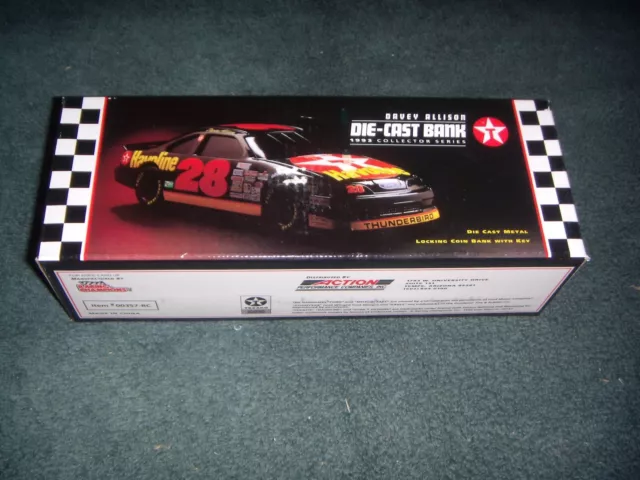 Racing Collectible 1993 Nascar #28 Davey Allison Havoline Die Cast Car Bank #357