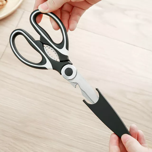 Cooking Scissors Stainless Steel Kitchen Scissors Corrosion Resistant For Meat