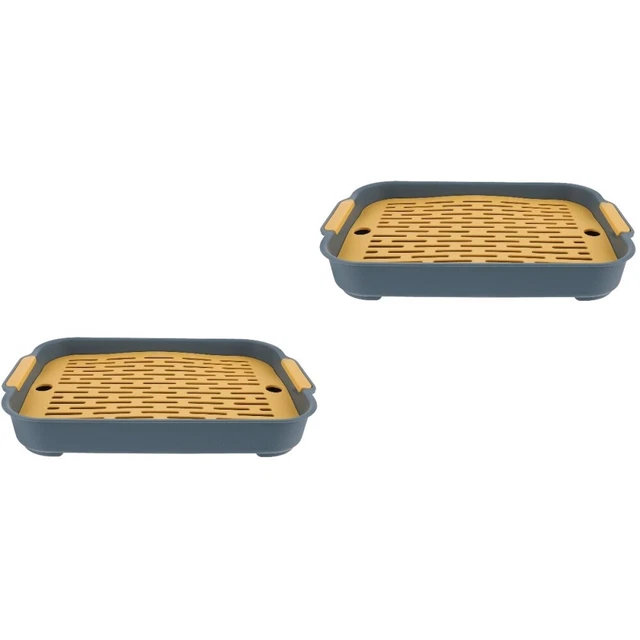 2x Lapin Toilette Lapins Formation Toilettes Chargeur foin