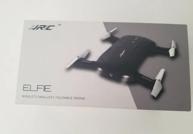 JJR/C H37Quadcopter Mini Selfie WiFi Camera RC Foldable Black Elfie Drone Age14+