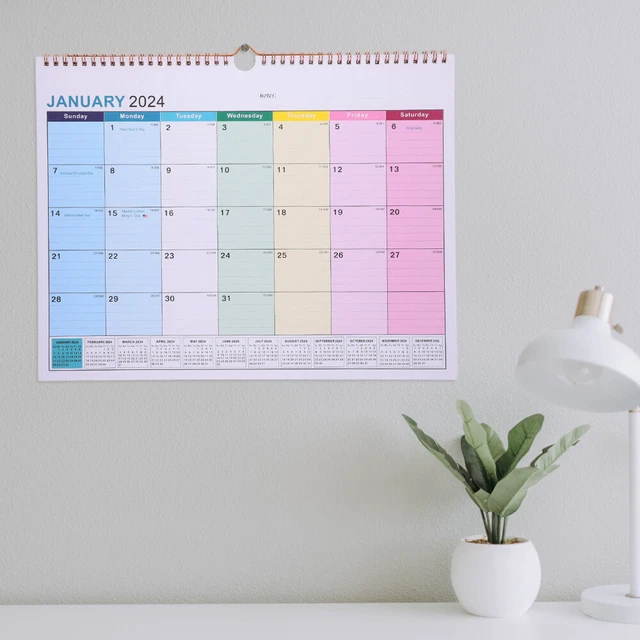 2025 2025 WALL Calendar Large 20242025 Monthly Household Calendars